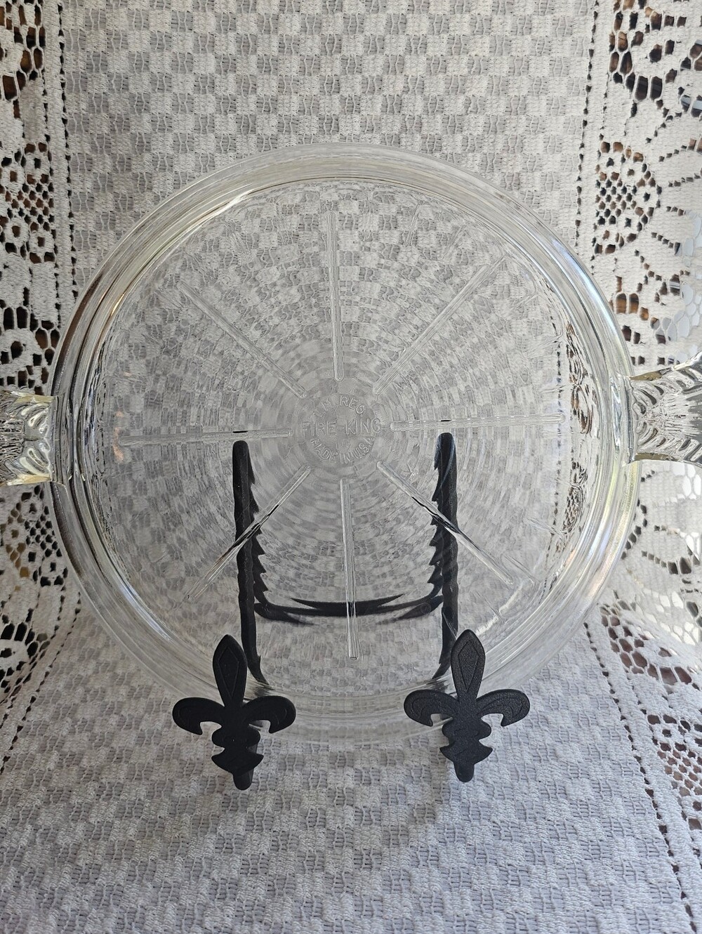Fire King Plate Trivet